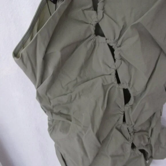 NWT PrettyLittleThing Lace Up One Shoulder Tank Top - Picture 16 of 16